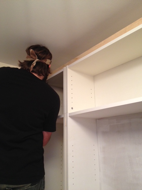 From Billy To Built Ins Front Life, How To Attach Ikea Billy Bookcase Wall