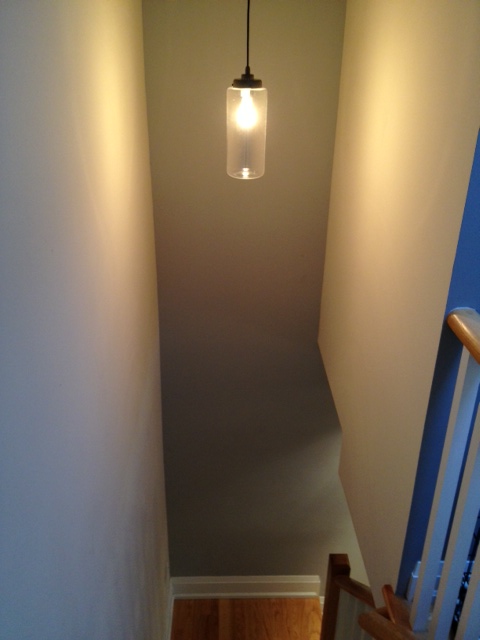 The Light (looking down the staircase)