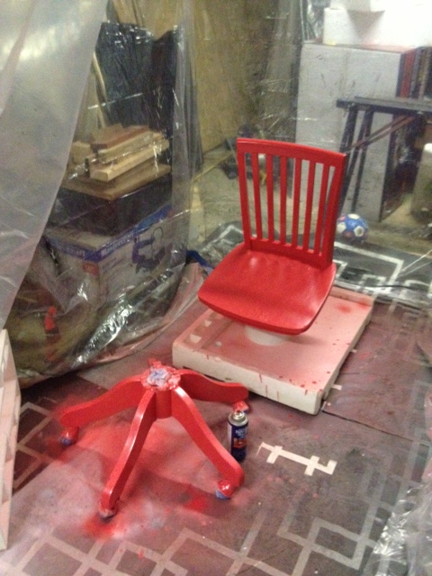 Chair Sprayed