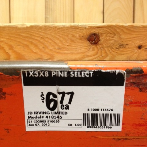 Home Depot Pricing
