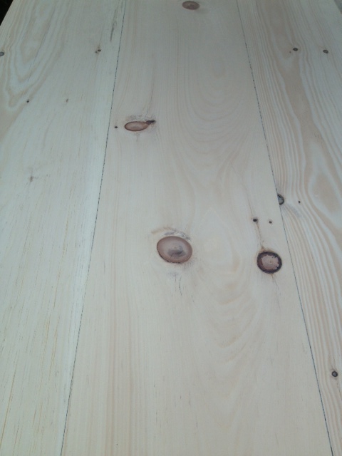 Sanded wood