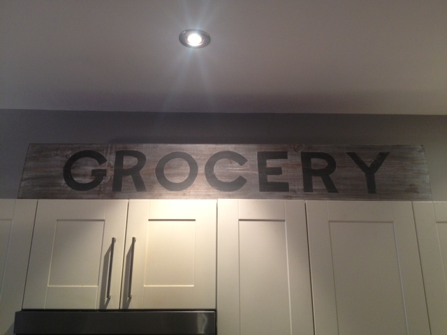 Grocery Sign