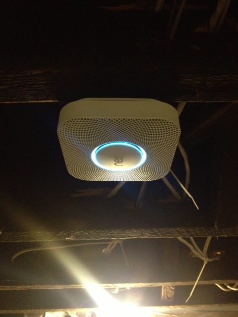 Nest Installed in (scary) basement
