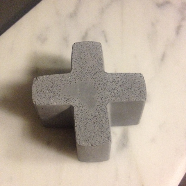 Concrete Swiss Cross